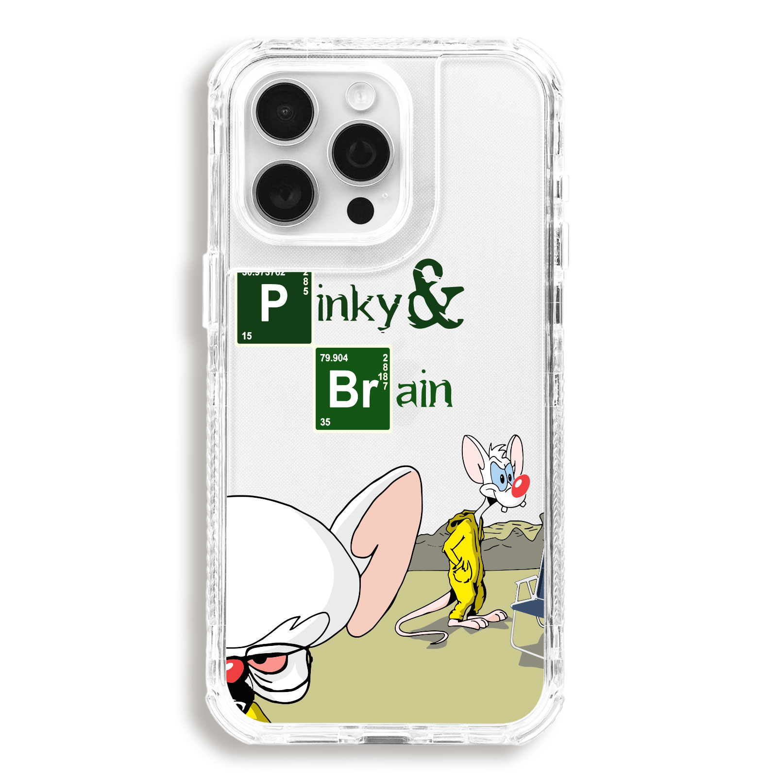 IP00000051 Case 360 Para iPhone Pinky & Cerebro Breaking Bad - Image 1
