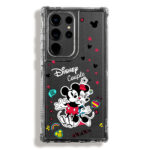 Case 360 Transparente Para Samsung Minnie & Mickey