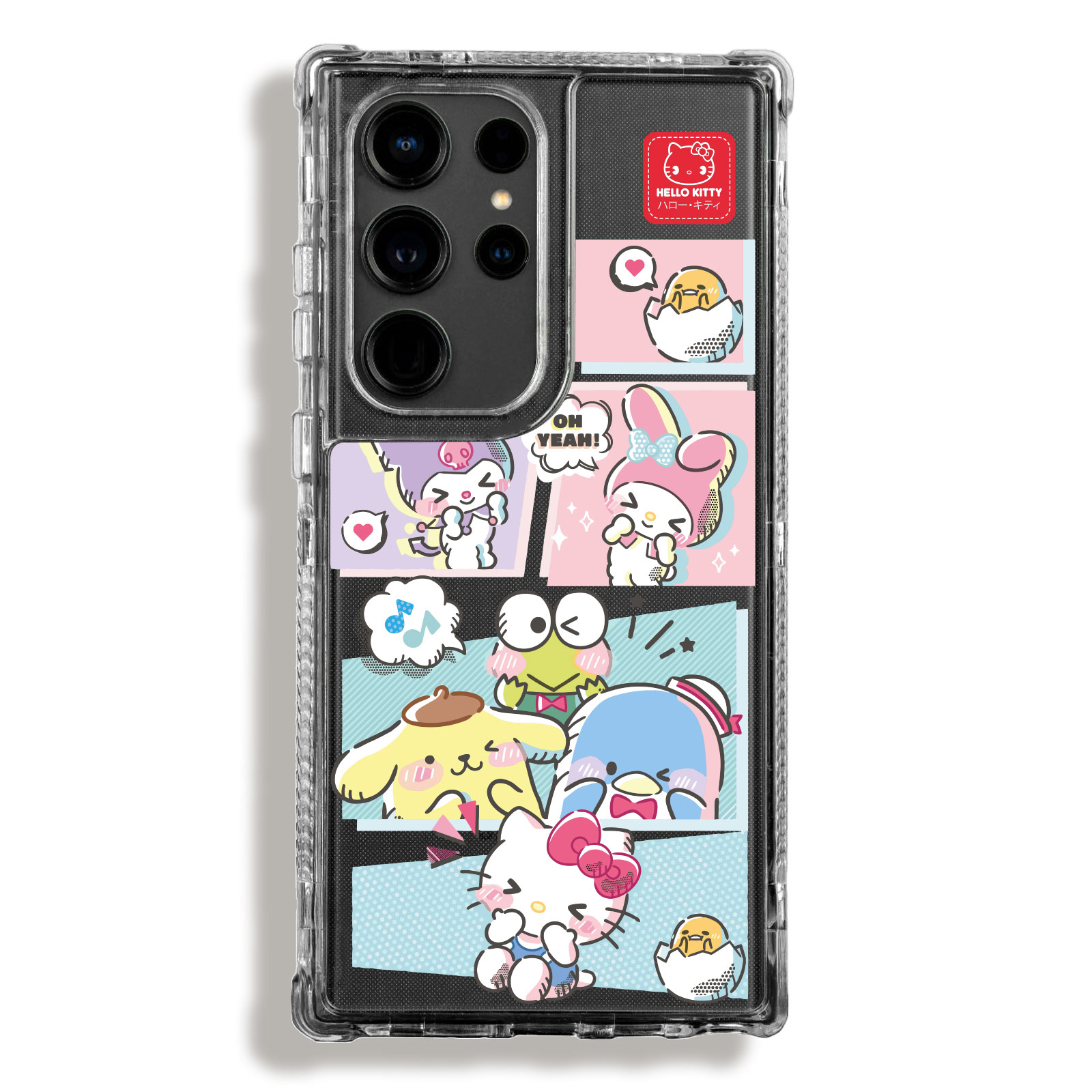 SM00000004 Case 360 Transparente Para Samsung Hello Kitty And Friends - Image 1