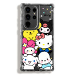 Case 360 Transparente Para Samsung Hello Kitty And Friends