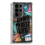 Case 360 Transparente Para Samsung Travel Life