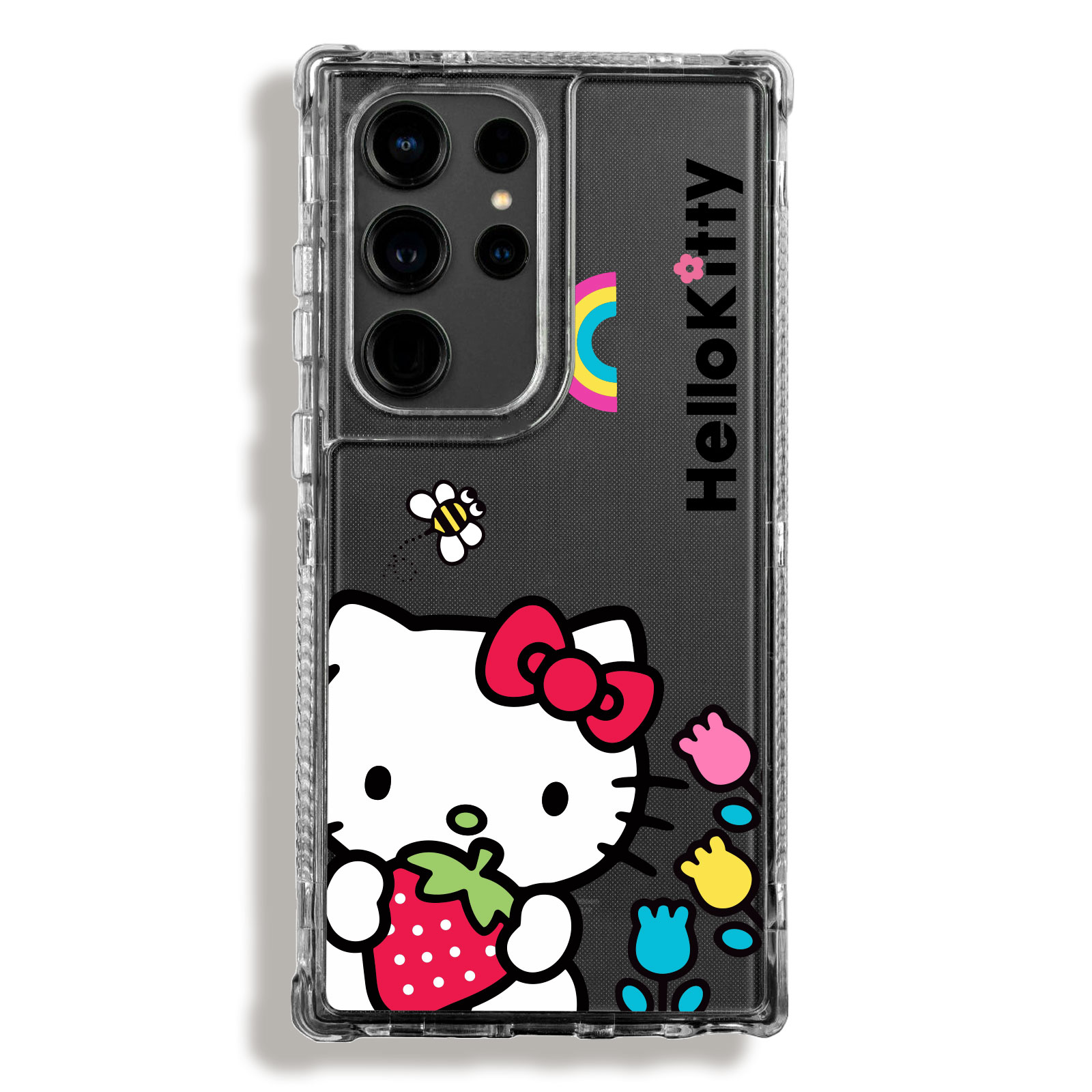 SM00000020 Case 360 Transparente Para Samsung Hello Kitty - Image 1
