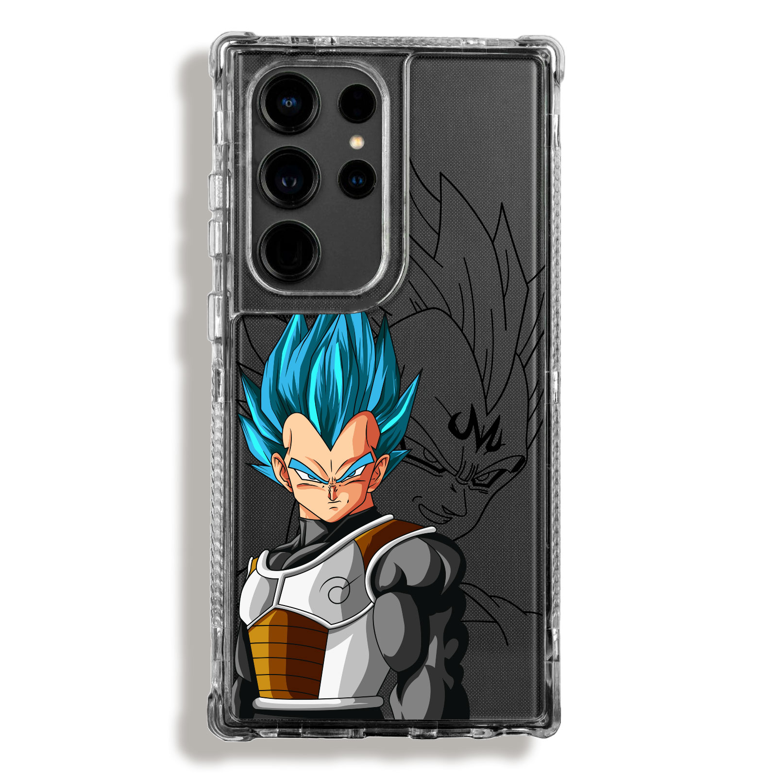 SM00000022 Case 360 Transparente Para Samsung Dragon Ball Vegetta - Image 1