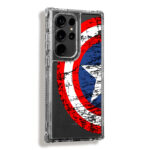 Case 360 Transparente Para Samsung Marvel Capitan America - Image 2