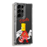 Case 360 Transparente Para Samsung Los Simpsons El barto - Image 2
