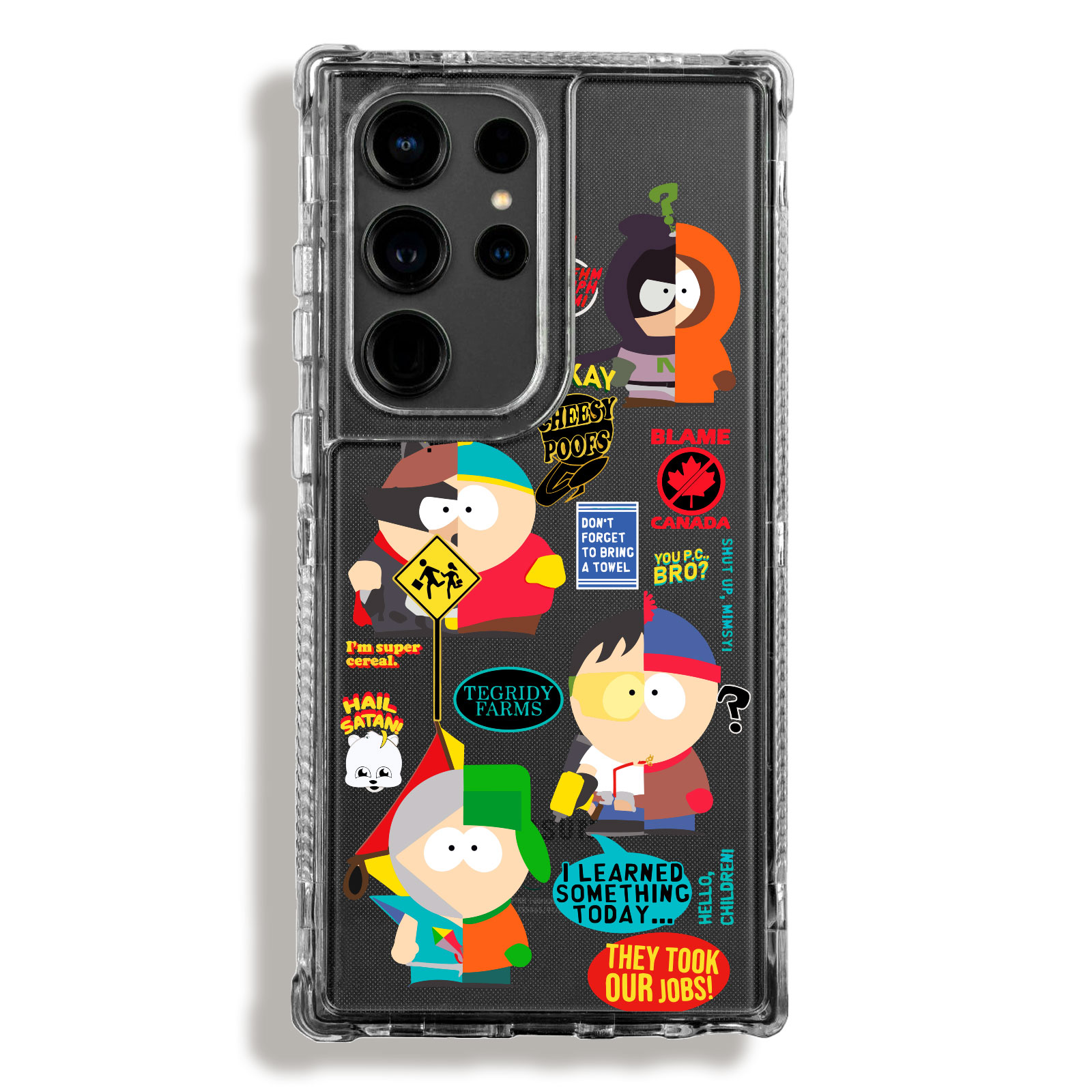 SM00000032 Case 360 Transparente Para Samsung South Park - Image 1