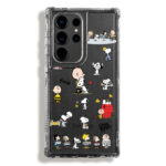 Case 360 Transparente Para Samsung Snoopy