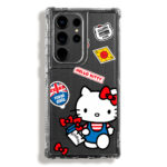 Case 360 Transparente Para Samsung Hello Kitty