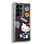 Case 360 Transparente Para Samsung Hello Kitty - Image 2