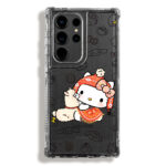 Case 360 Transparente Para Samsung Hello Kitty