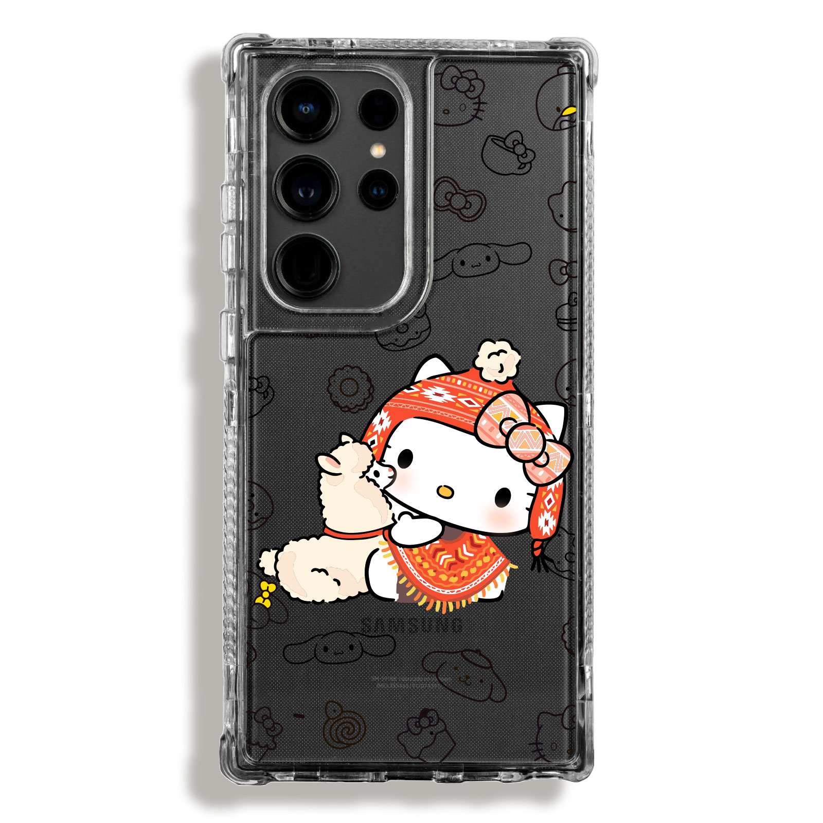SM00000041 Case 360 Transparente Para Samsung Hello Kitty - Image 1