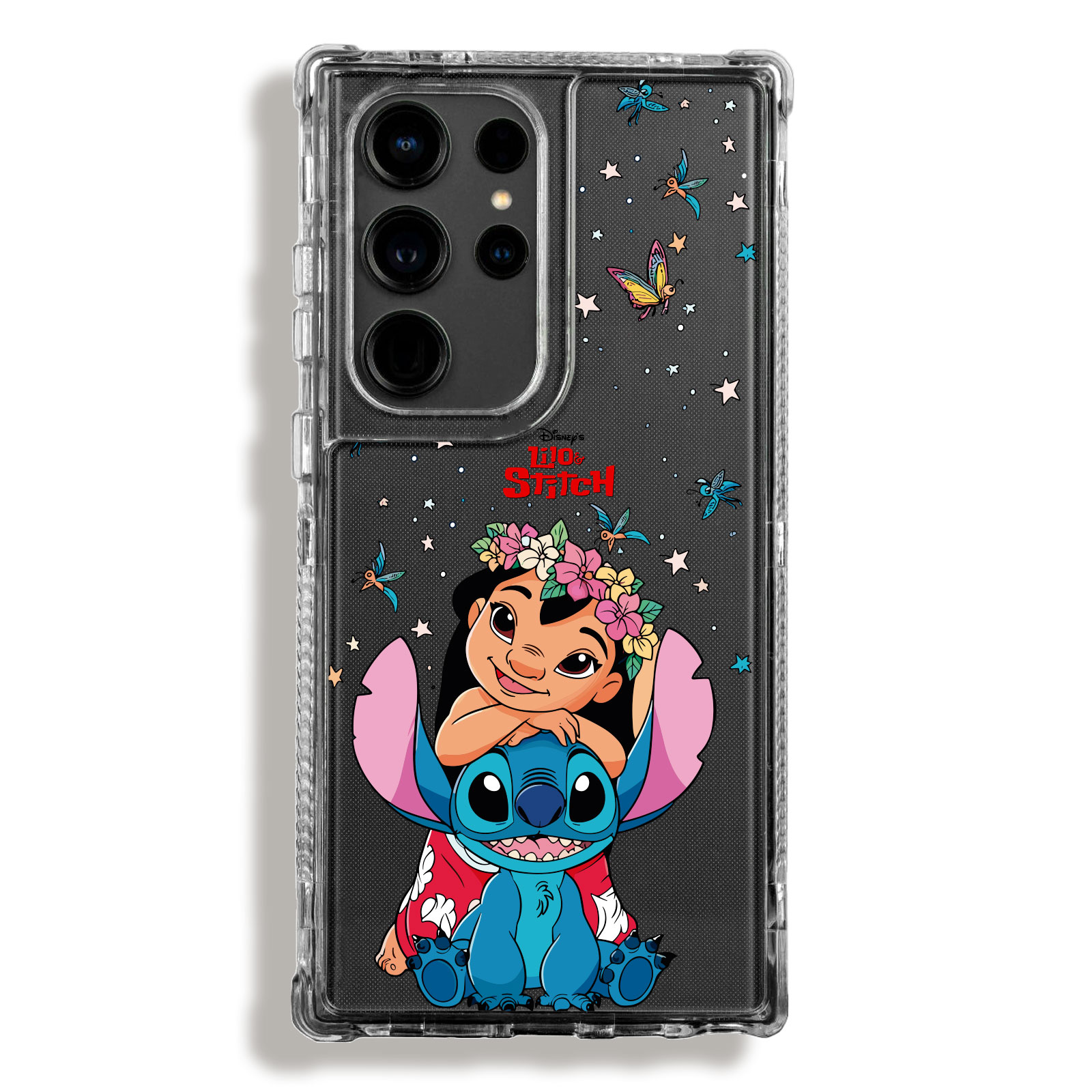 SM00000048 Case 360 Transparente Para Samsung Lilo y Stitch - Image 1