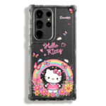 Case 360 Transparente Para Samsung Hello Kitty