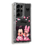Case 360 Transparente Para Samsung Mickey y Minnie - Image 2
